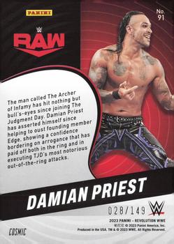 2023 Panini Revolution WWE - Cosmic #91 Damian Priest Back