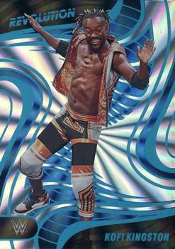 2023 Panini Revolution WWE - Sunburst #66 Kofi Kingston Front