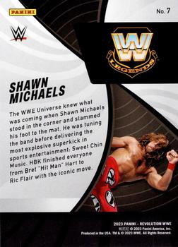 2023 Panini Revolution WWE - Revolutionary Finishers #7 Shawn Michaels Back