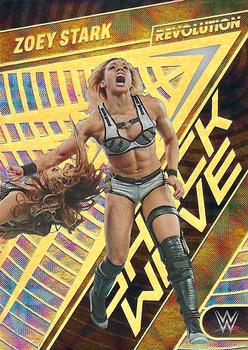 2023 Panini Revolution WWE - Shock Wave Galactic #26 Zoey Stark Front