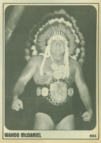 1978 Wrestling Annual #NNO Wahoo McDaniel Front
