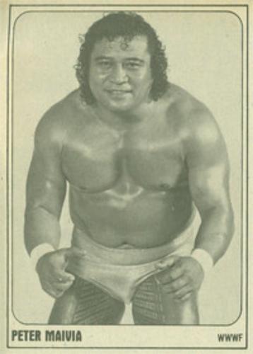 1978 Wrestling Annual #NNO Peter Maivia Front