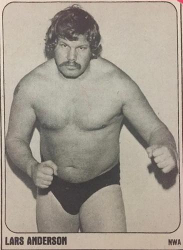 1978 Wrestling Annual #NNO Lars Anderson Front