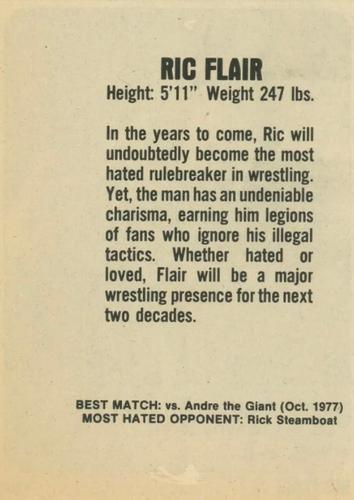1978 Wrestling Annual #NNO Ric Flair Back