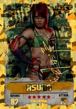 2016 Topps India Slam Attax WWE: Takeover #2 Asuka Front