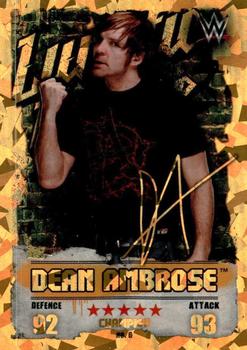 2016 Topps India Slam Attax WWE: Takeover #6 Dean Ambrose Front
