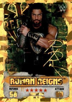2016 Topps India Slam Attax WWE: Takeover #11 Roman Reigns Front