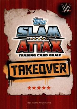 2016 Topps India Slam Attax WWE: Takeover #14 Seth Rollins Back