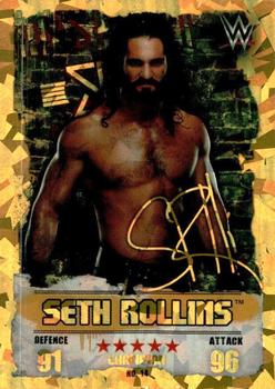 2016 Topps India Slam Attax WWE: Takeover #14 Seth Rollins Front