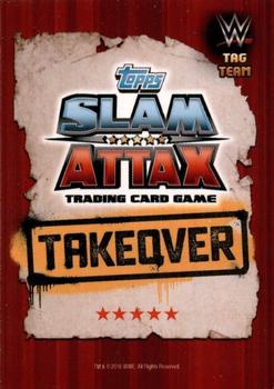 2016 Topps India Slam Attax WWE: Takeover #15 The New Day Back