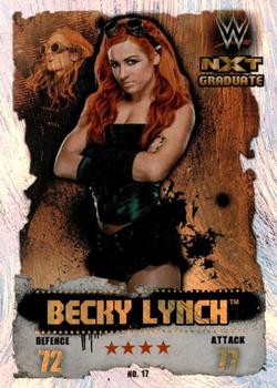 2016 Topps India Slam Attax WWE: Takeover #17 Becky Lynch Front