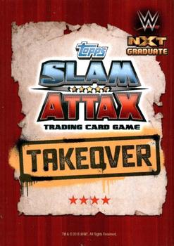 2016 Topps India Slam Attax WWE: Takeover #26 Paige Back