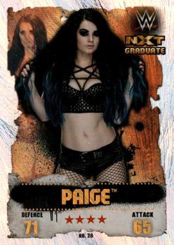 2016 Topps India Slam Attax WWE: Takeover #26 Paige Front