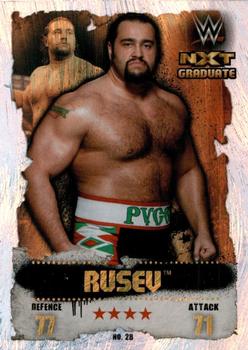 2016 Topps India Slam Attax WWE: Takeover #28 Rusev Front