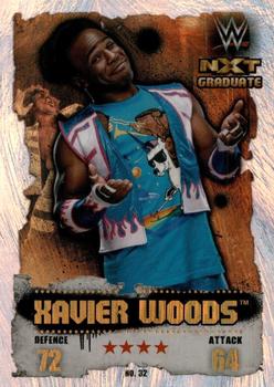 2016 Topps India Slam Attax WWE: Takeover #32 Xavier Woods Front