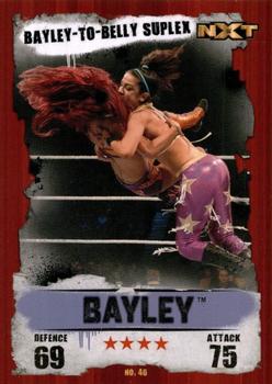 2016 Topps India Slam Attax WWE: Takeover #46 Bayley Front