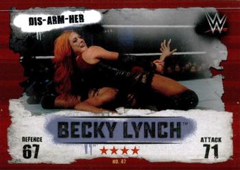 2016 Topps India Slam Attax WWE: Takeover #47 Becky Lynch Front