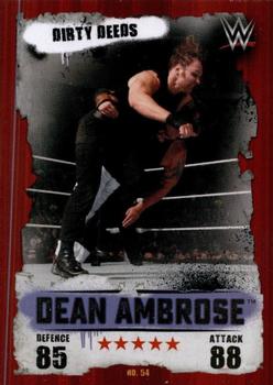 2016 Topps India Slam Attax WWE: Takeover #54 Dean Ambrose Front