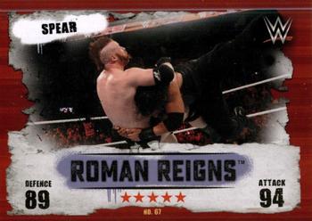 2016 Topps India Slam Attax WWE: Takeover #67 Roman Reigns Front