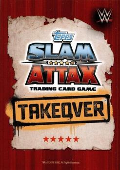 2016 Topps India Slam Attax WWE: Takeover #75 Alberto Del Rio Back