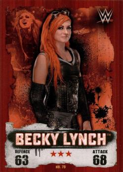 2016 Topps India Slam Attax WWE: Takeover #79 Becky Lynch Front