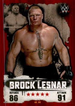 2016 Topps India Slam Attax WWE: Takeover #88 Brock Lesnar Front