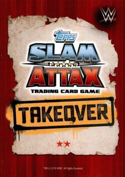 2016 Topps India Slam Attax WWE: Takeover #94 Curtis Axel Back