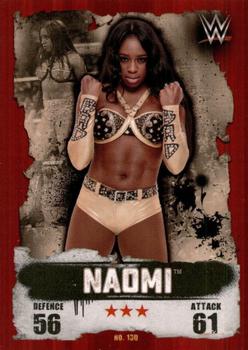 2016 Topps India Slam Attax WWE: Takeover #130 Naomi Front