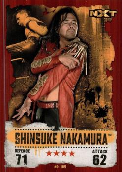2016 Topps India Slam Attax WWE: Takeover #189 Shinsuke Nakamura Front