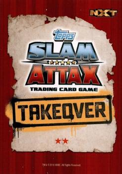2016 Topps India Slam Attax WWE: Takeover #192 William Regal Back