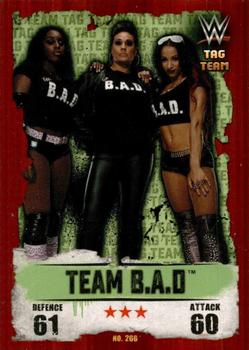 2016 Topps India Slam Attax WWE: Takeover #266 Team B.A.D Front