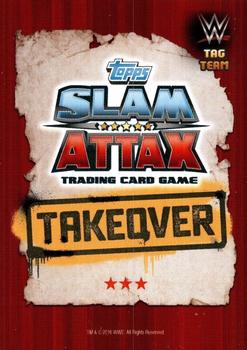2016 Topps India Slam Attax WWE: Takeover #268 The Bella Twins Back