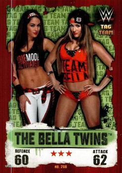 2016 Topps India Slam Attax WWE: Takeover #268 The Bella Twins Front