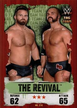 2016 Topps India Slam Attax WWE: Takeover #274 The Revival Front