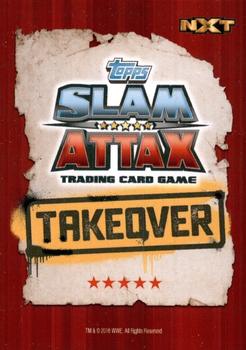 2016 Topps India Slam Attax WWE: Takeover #12b Samoa Joe Back