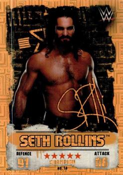 2016 Topps India Slam Attax WWE: Takeover #14b Seth Rollins Front