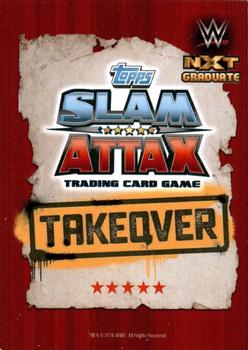 2016 Topps India Slam Attax WWE: Takeover #29b Sasha Banks Back