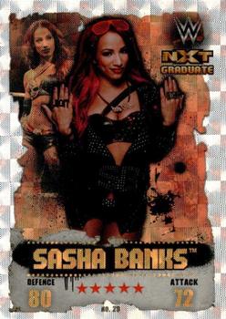 2016 Topps India Slam Attax WWE: Takeover #29b Sasha Banks Front