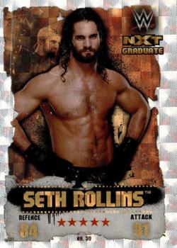 2016 Topps India Slam Attax WWE: Takeover #30b Seth Rollins Front