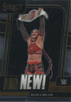 2023 Panini Select WWE - And New! #8 Bianca Belair Front