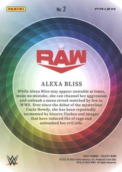 2023 Panini Select WWE - Color Wheel #2 Alexa Bliss Back