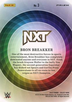 2023 Panini Select WWE - Color Wheel #3 Bron Breakker Back
