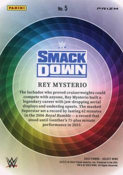 2023 Panini Select WWE - Color Wheel #5 Rey Mysterio Back