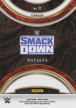 2023 Panini Select WWE - Global Icons #12 Natalya Back