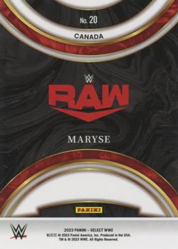 2023 Panini Select WWE - Global Icons #20 Maryse Back