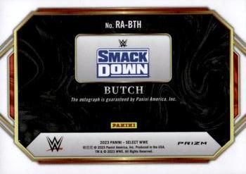 2023 Panini Select WWE - Ringside Action Signatures #RA-BTH Butch Back