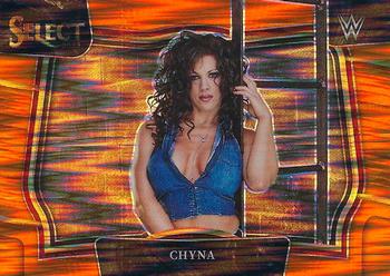 2023 Panini Select WWE - Orange Flash Prizms #280 Chyna Front