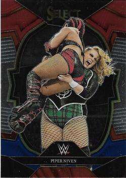 2023 Panini Select WWE - Red & Blue #48 Piper Niven Front
