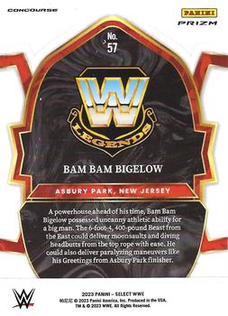 2023 Panini Select WWE - Red & Blue #57 Bam Bam Bigelow Back