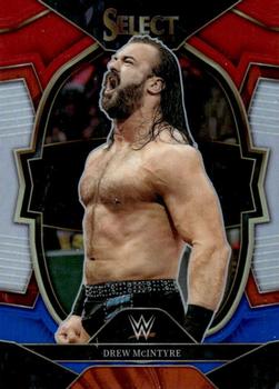 2023 Panini Select WWE - Red & Blue Prizms #32 Drew McIntyre Front